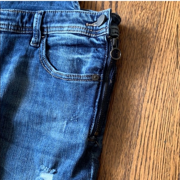 Blank NYC Overalls Blue Denim Size 30 - Picture 4 of 8